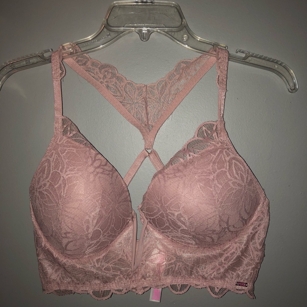 PINK lace bra